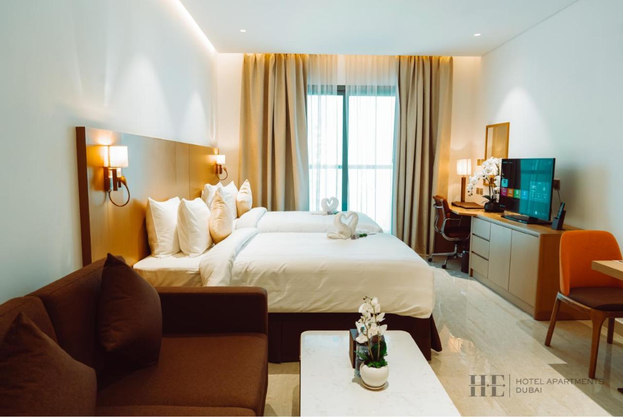 He Hotel Apartments ドバイ 部屋 写真 Deluxe Room