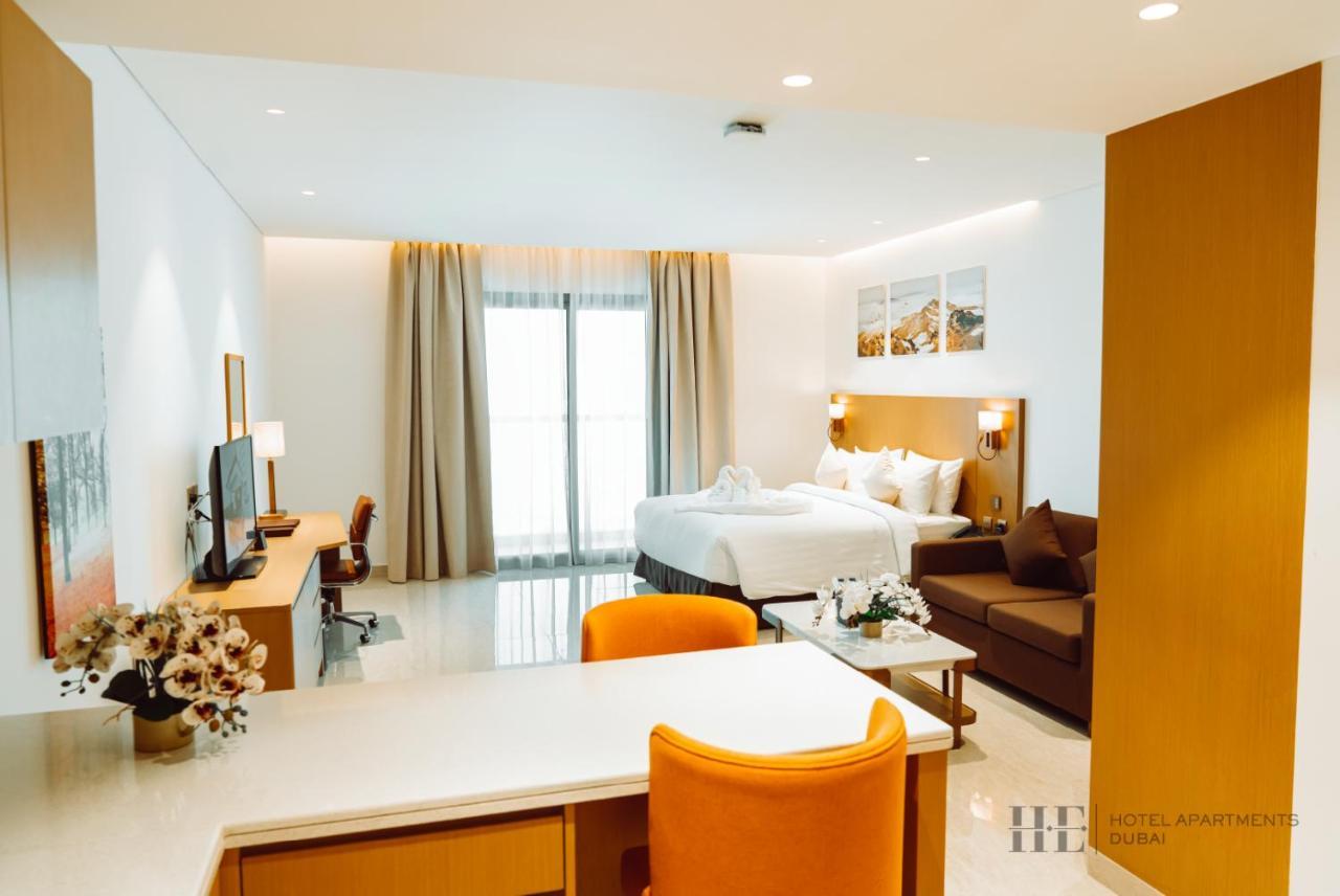 He Hotel Apartments ドバイ エクステリア 写真 Deluxe Suite